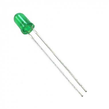 LED Difuso 3mm Verde
