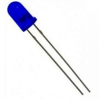 LED Difuso 5mm Azul